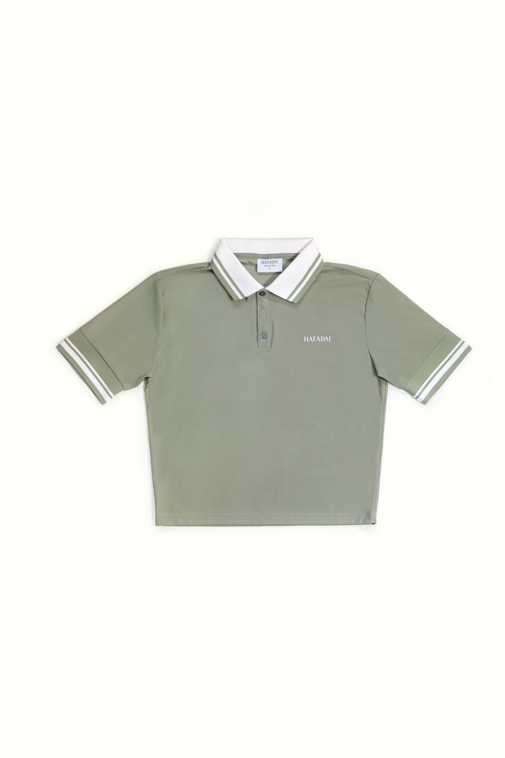 The Court Dualist Polo - Mint Green/White