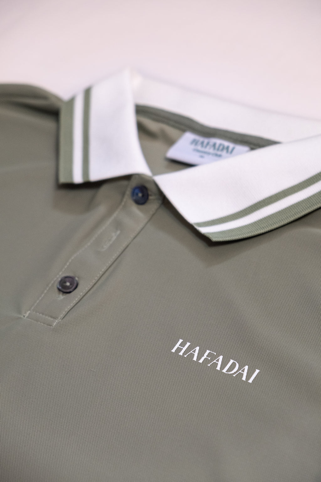 The Court Dualist Polo - Mint Green/White