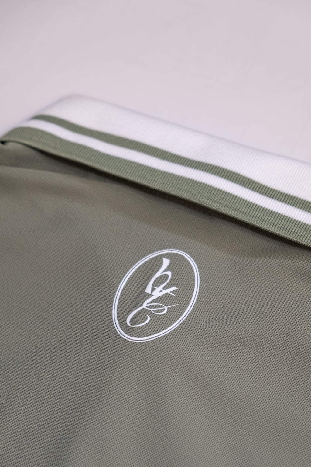 The Court Dualist Polo - Mint Green/White