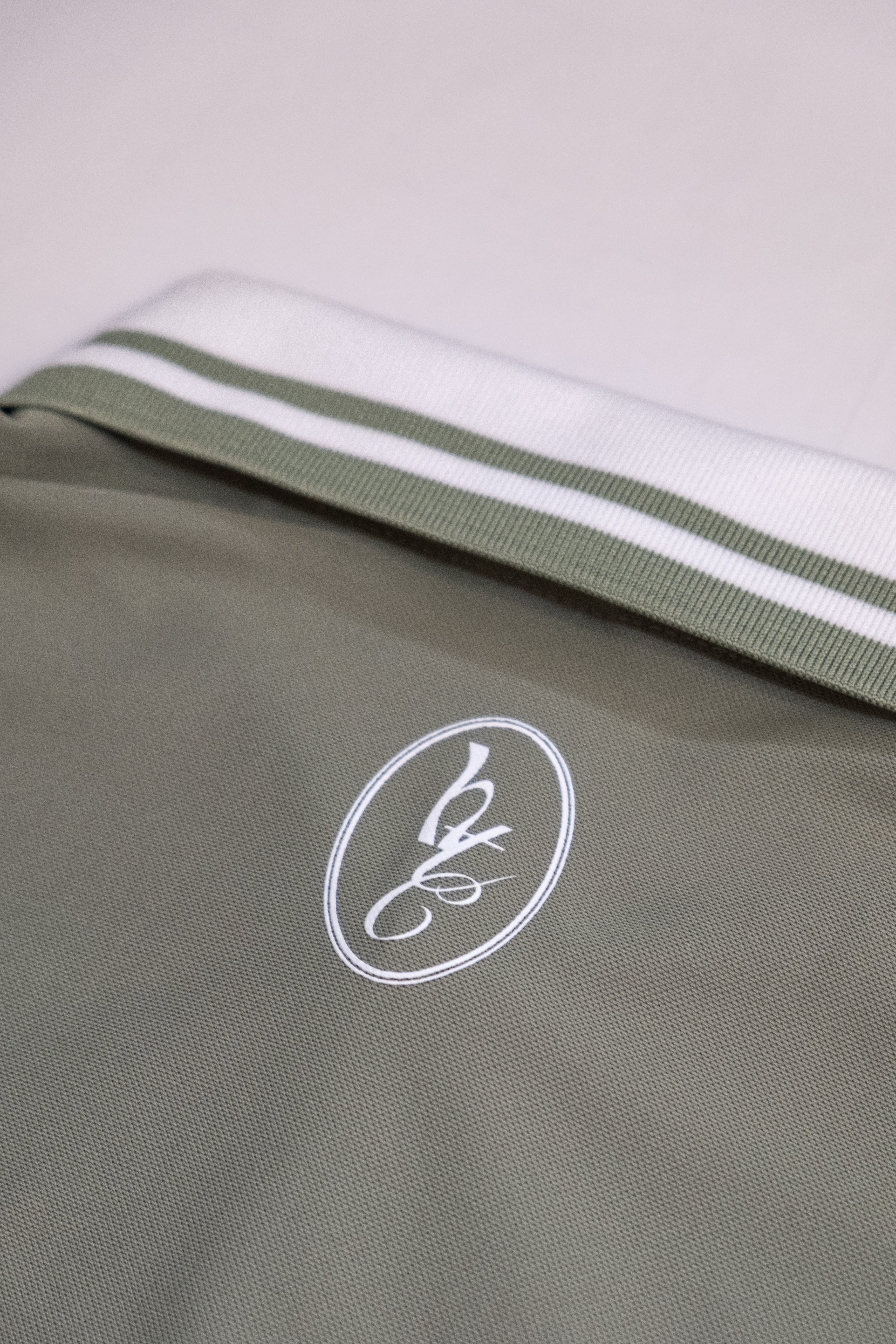 The Court Dualist Polo - Mint Green/White