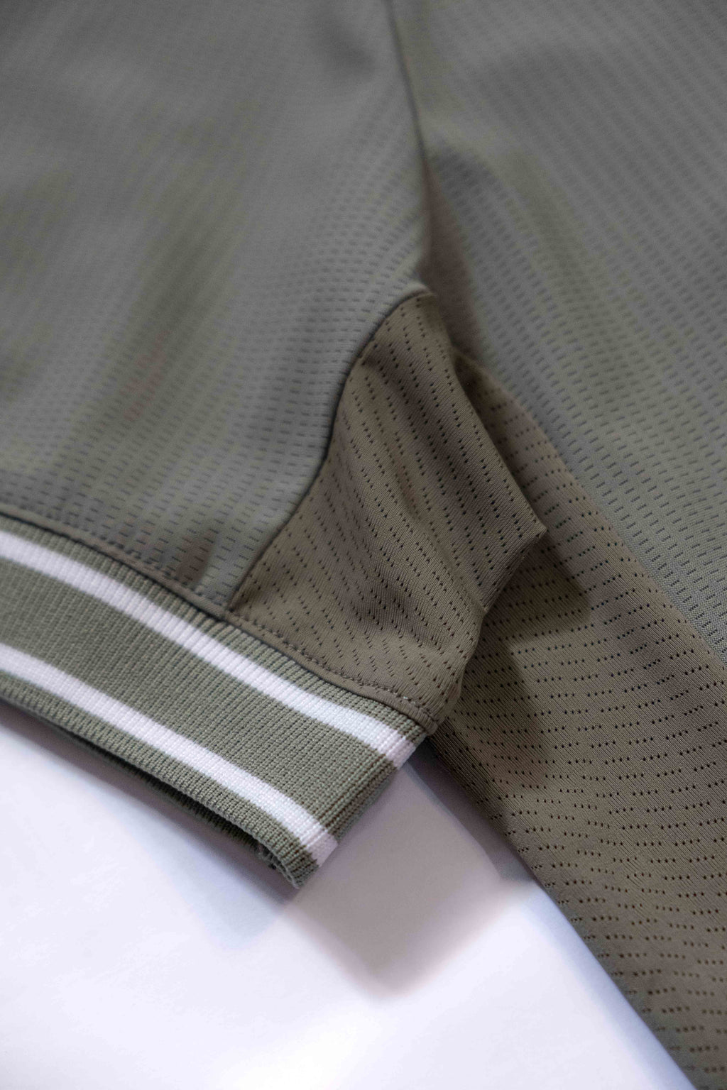 The Court Aeroflow Short-Sleeve Shirt - Mint Green/White