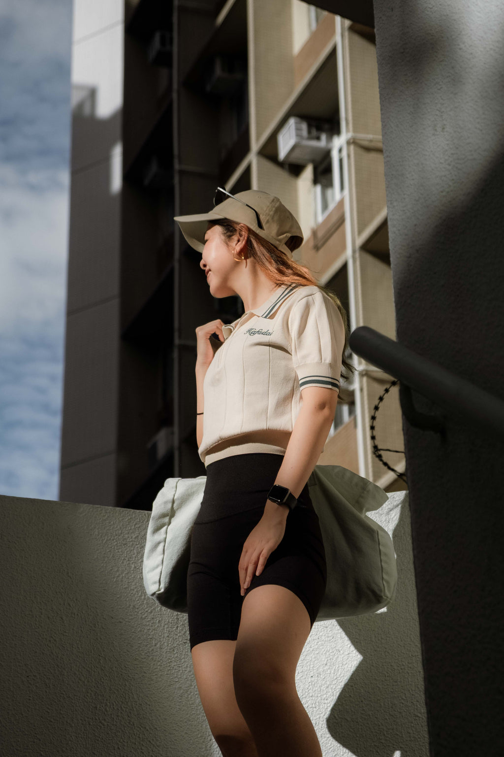 Classic Knit Polo - Off White