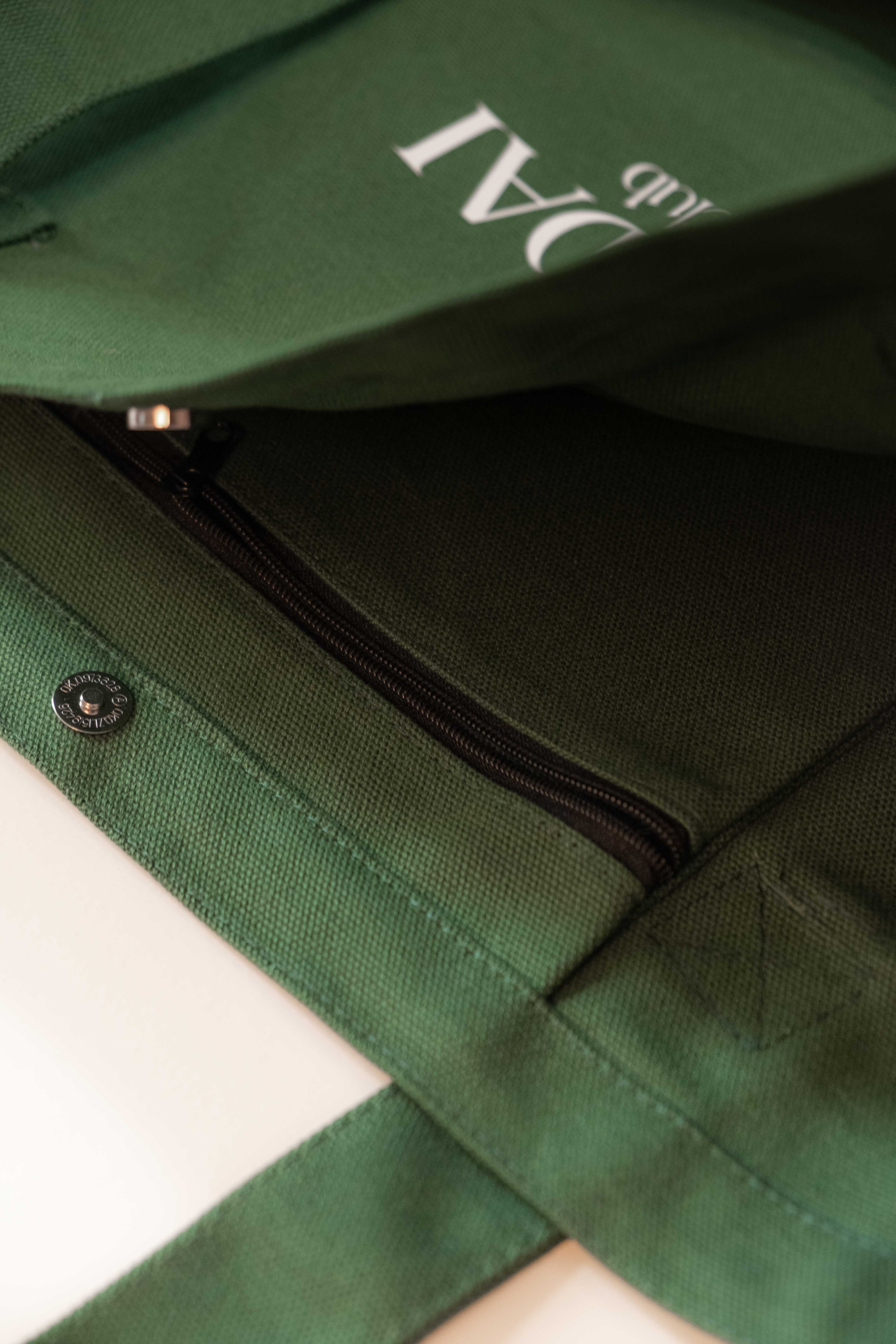 Tennis Tote Bag In Field Green