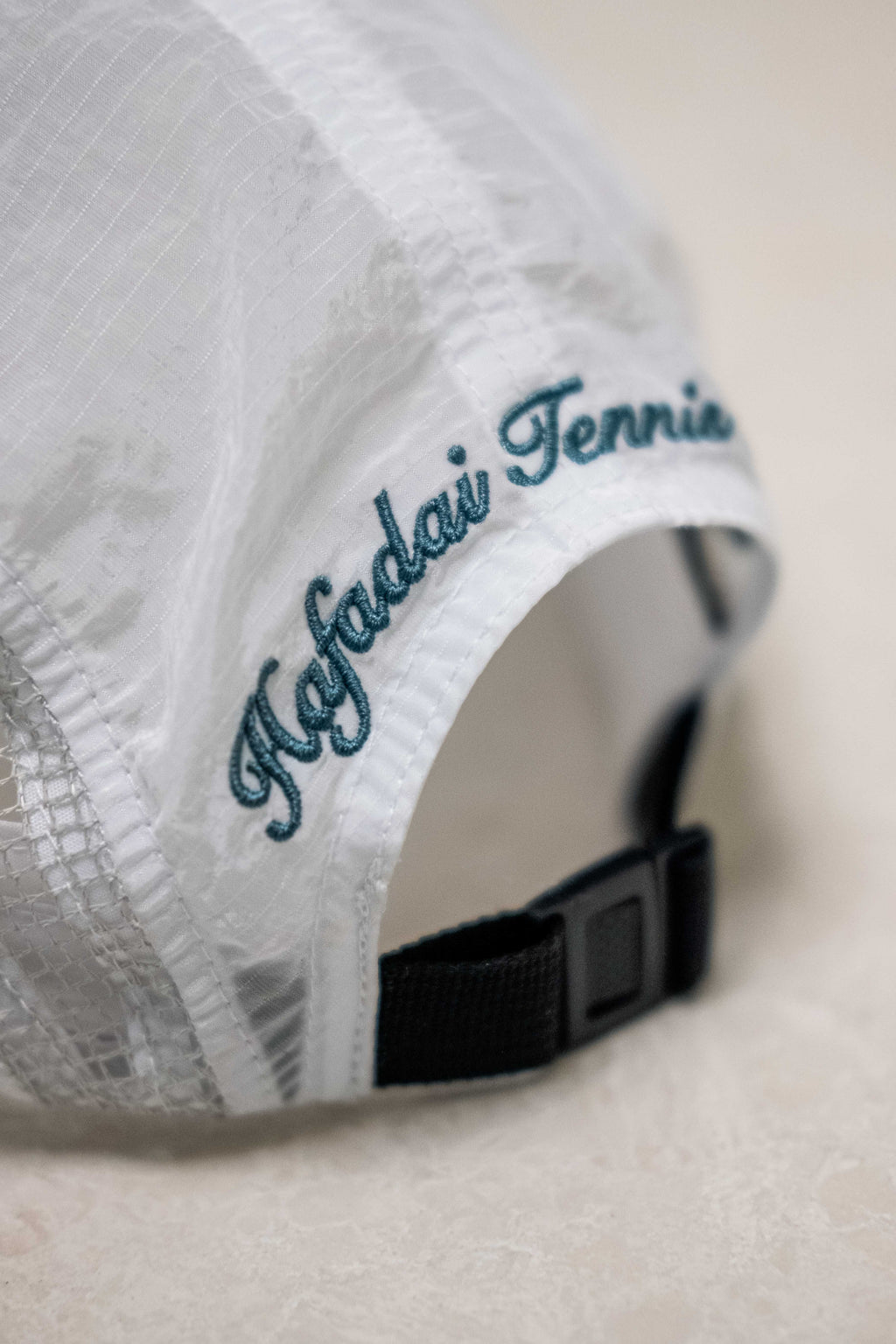 OG Mesh Tennis Cap With Embroidery - Off White