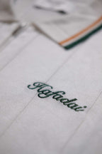 The Classic Polo - White/Clay/Field Green