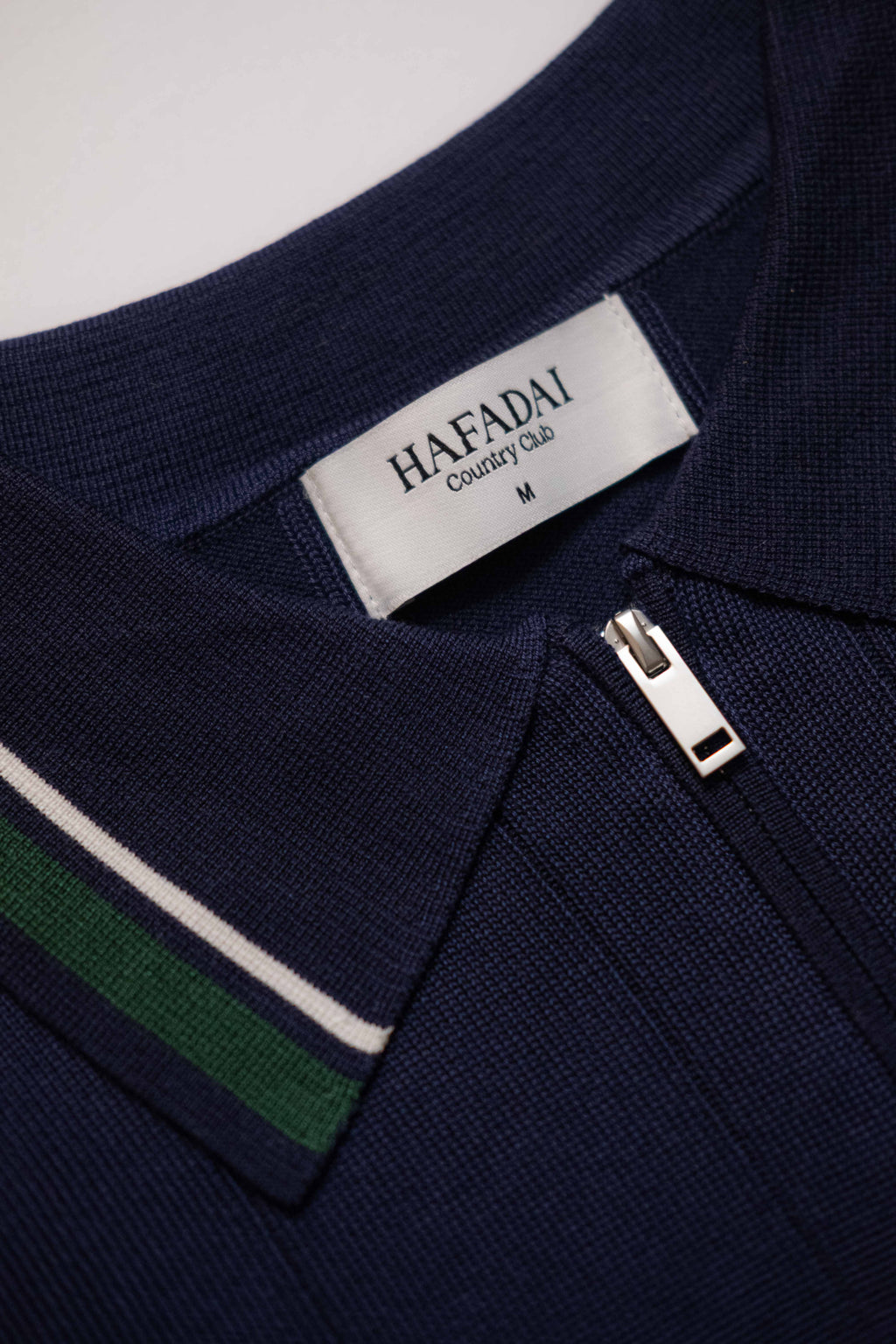 The Court Polo - Navy/White/Field Green