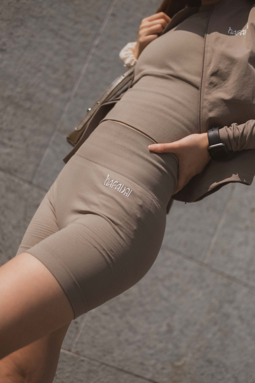 Seamless Compression Tank Top - Clay