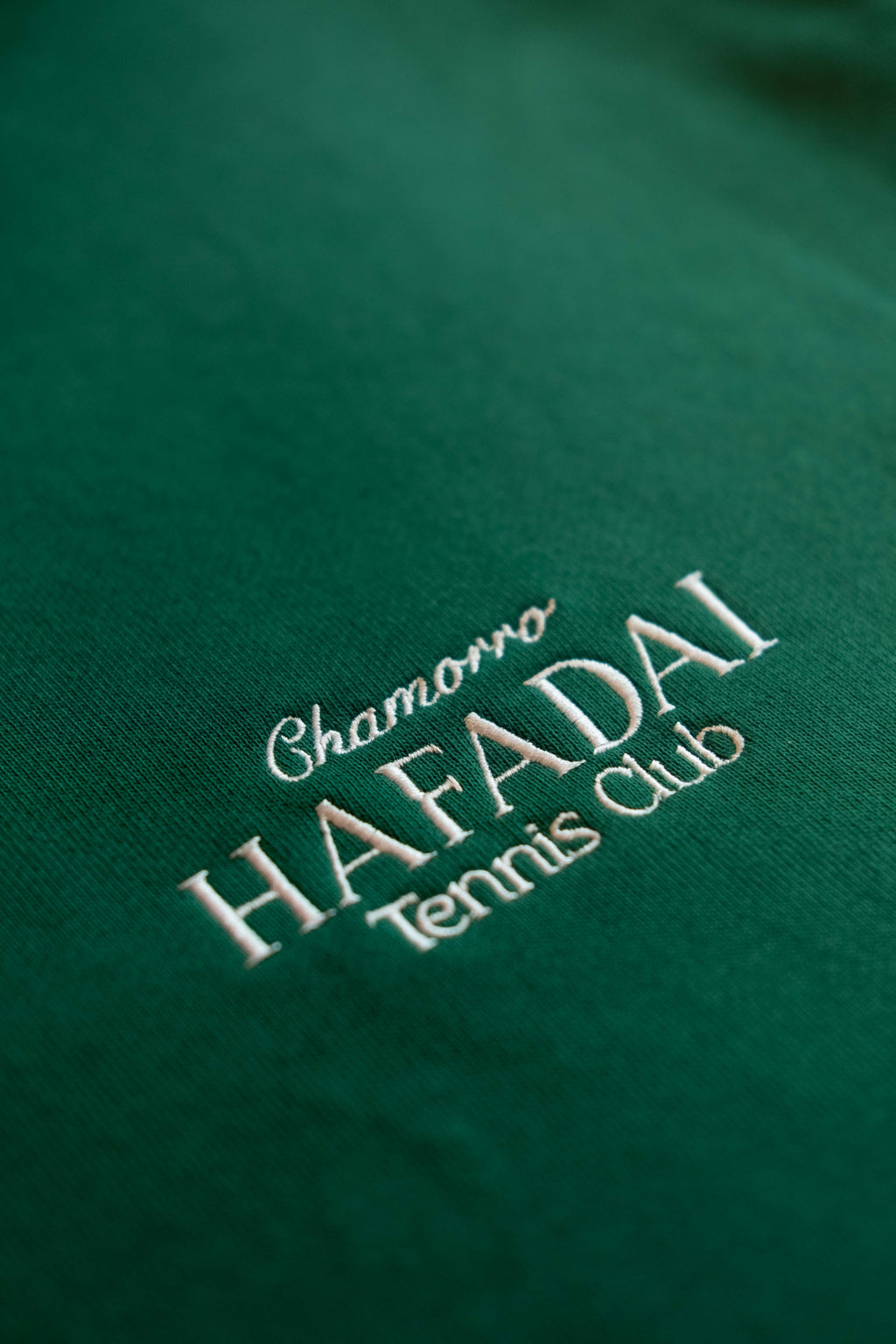 Classic Quarter Zip Sweatshirt In Field Green