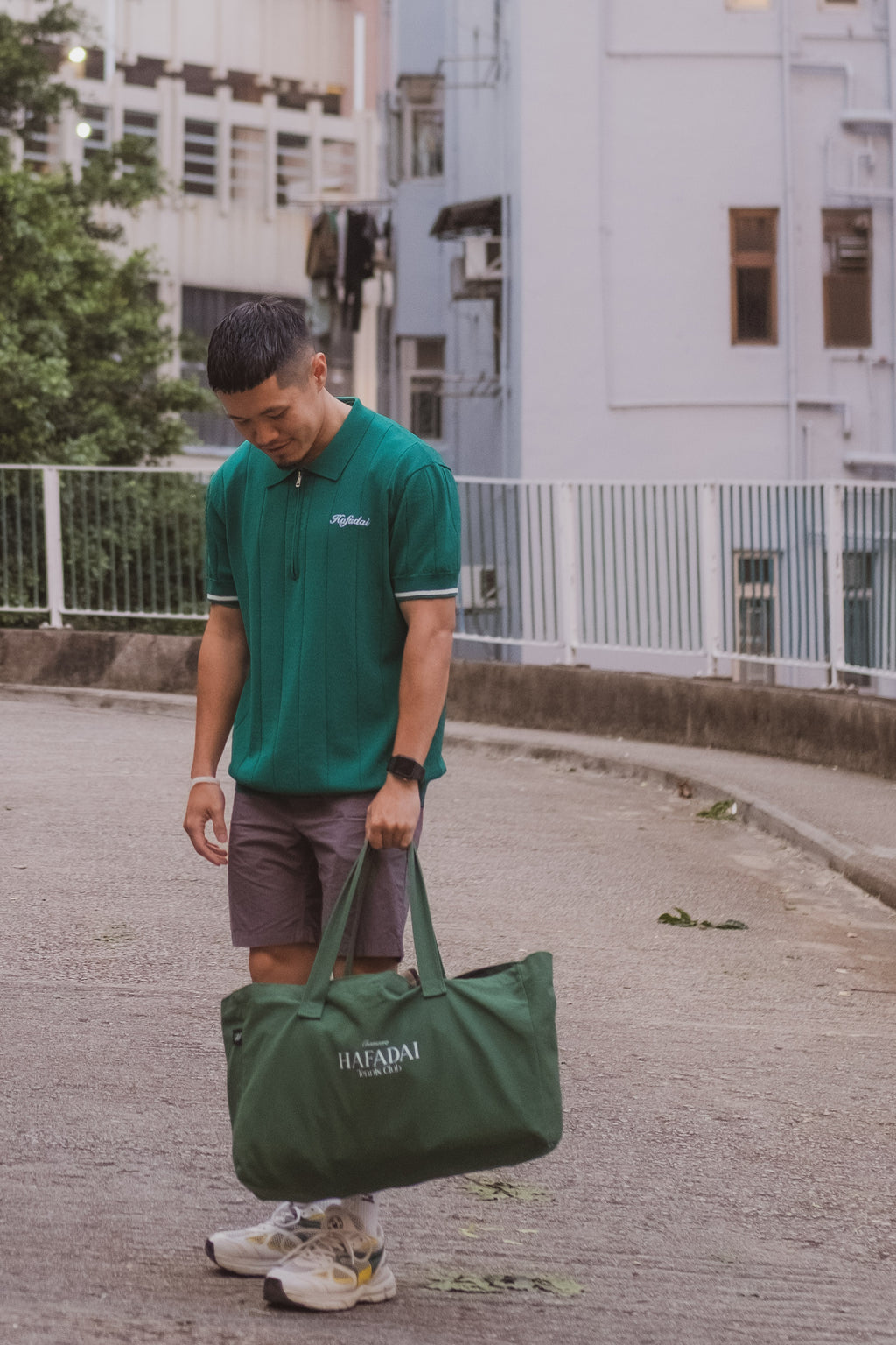 Classic Knit Polo - Jungle Green