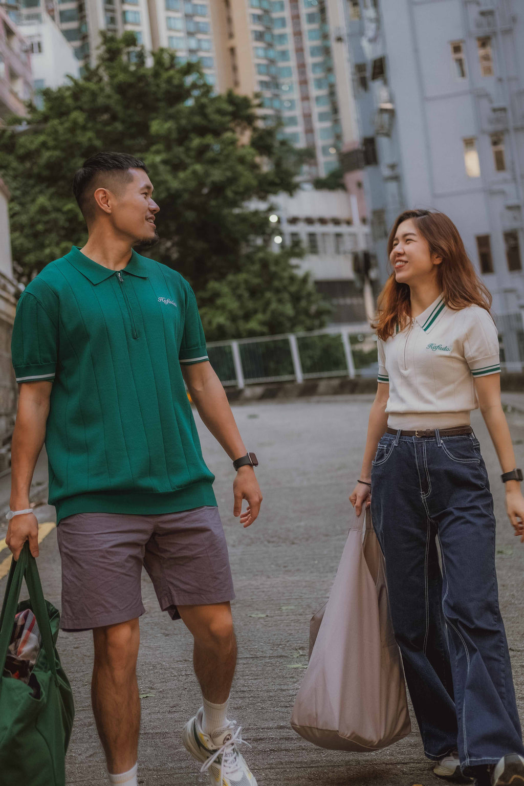 Classic Knit Polo - Jungle Green