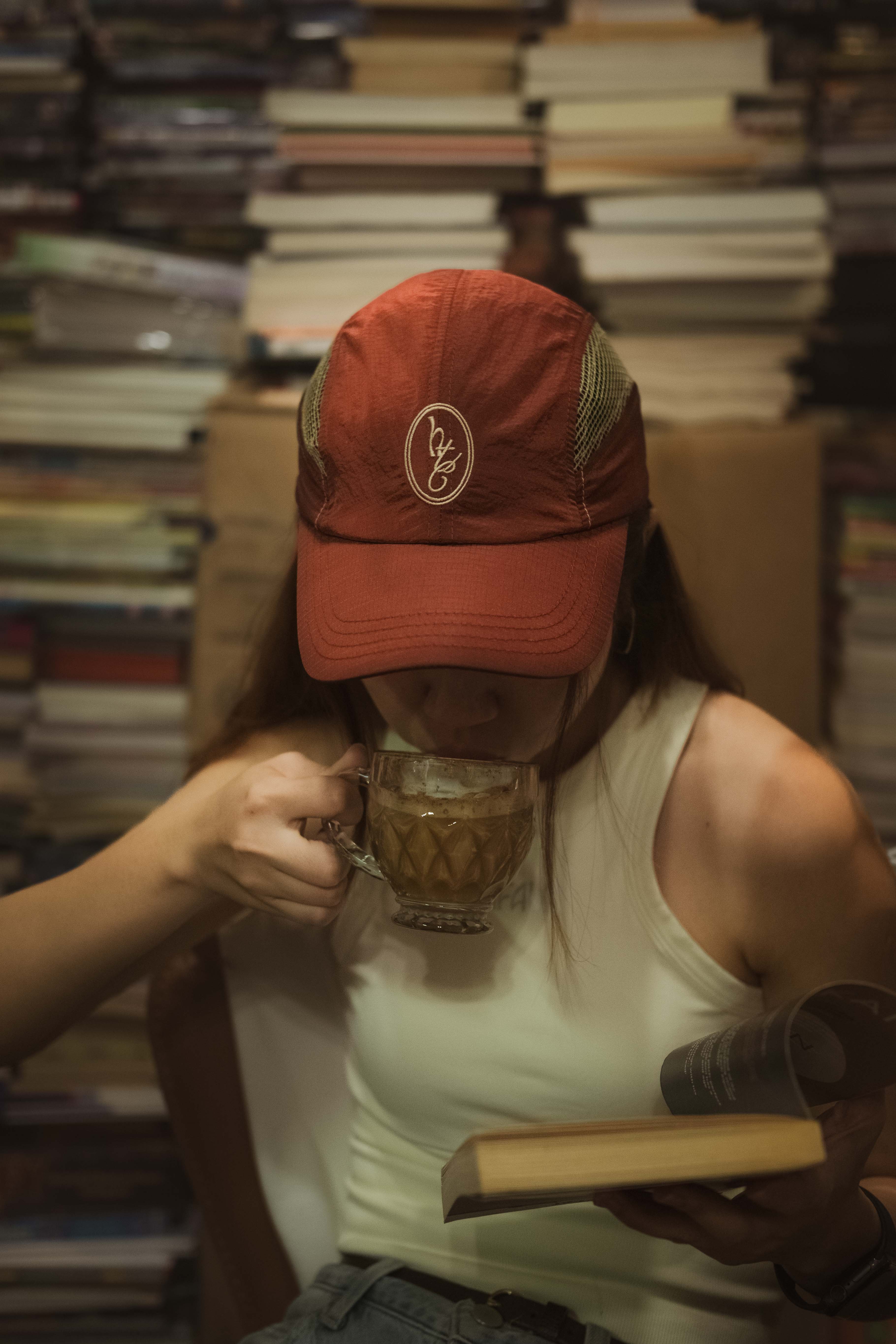 OG Mesh Tennis Cap With Embroidery - Merlot
