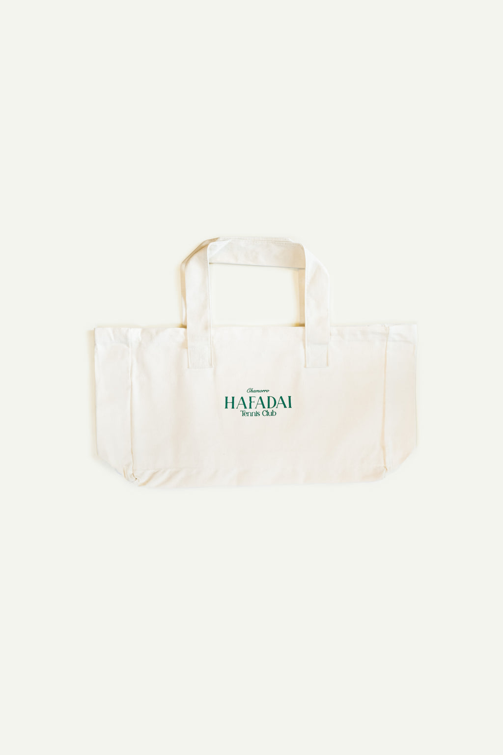 Tennis Club Tote Bag In Ivory