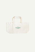 Tennis Club Tote Bag In Ivory
