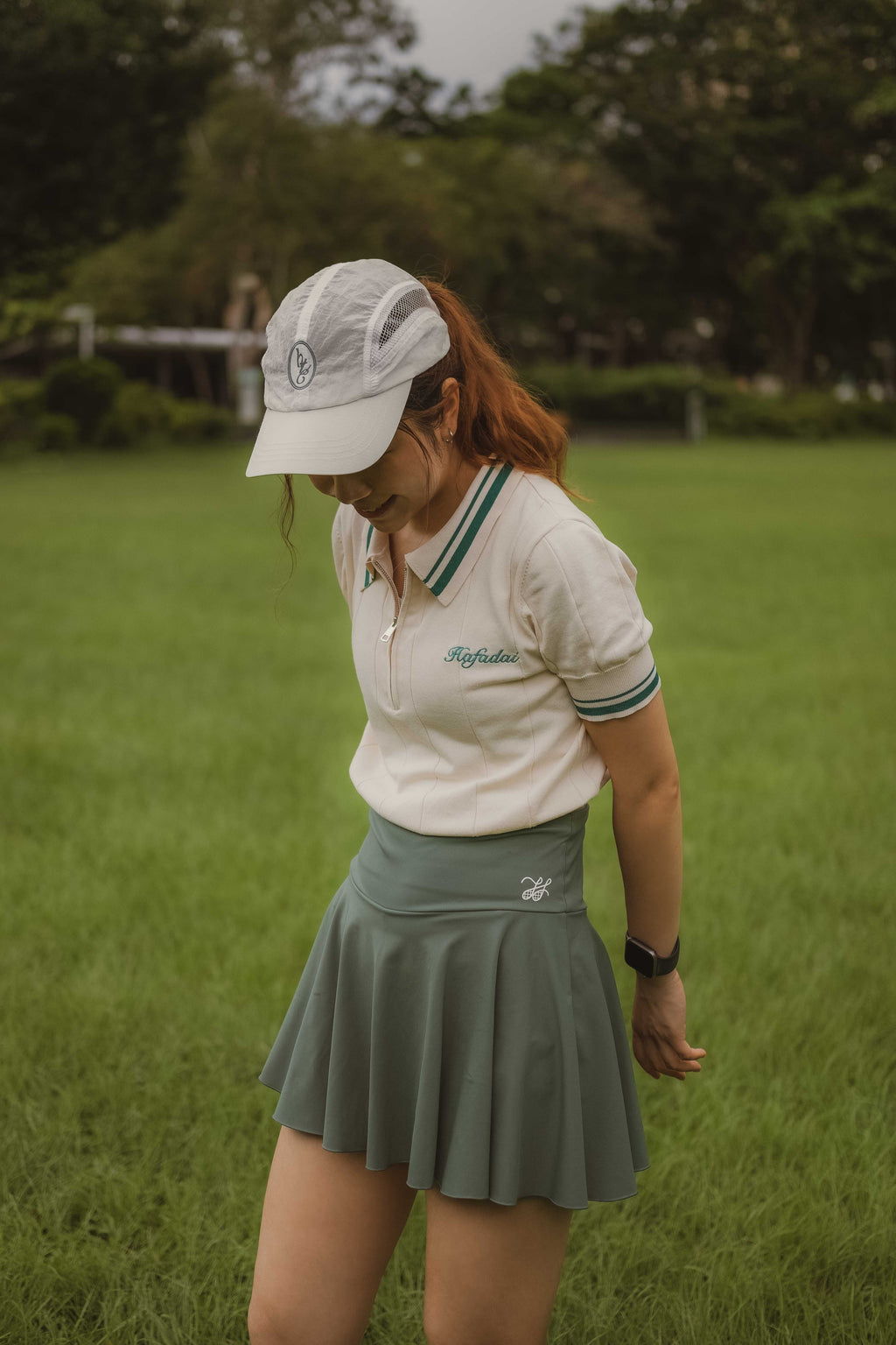 Classic Knit Polo - Off White