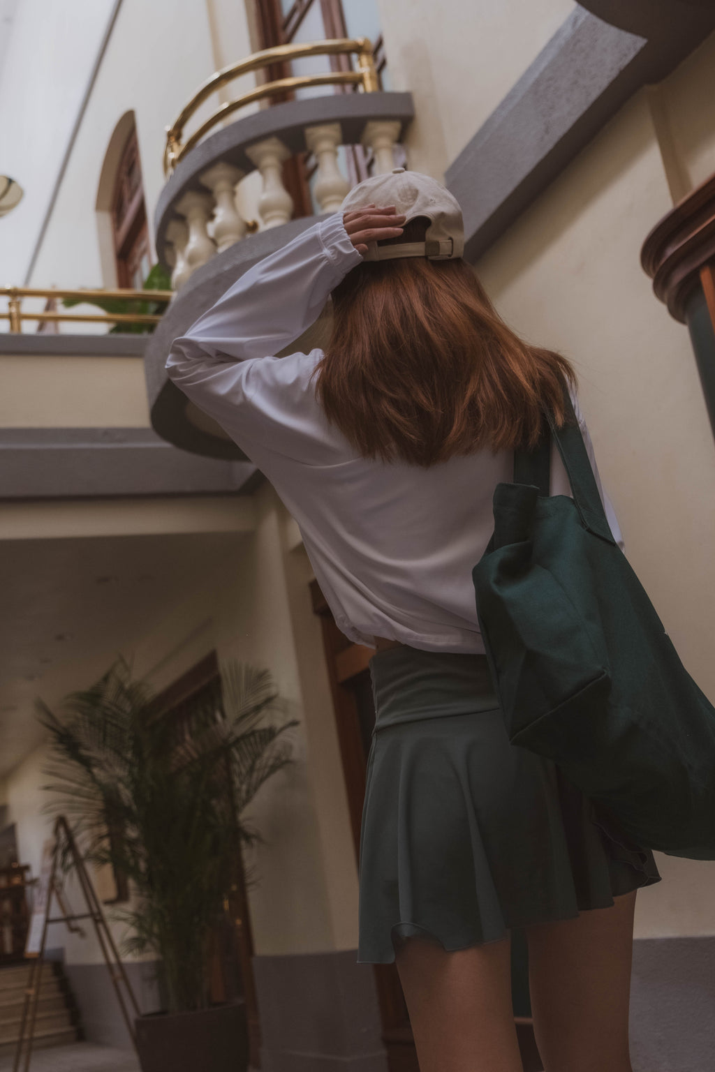 ClubMember Cap In Ivory With Embroidery