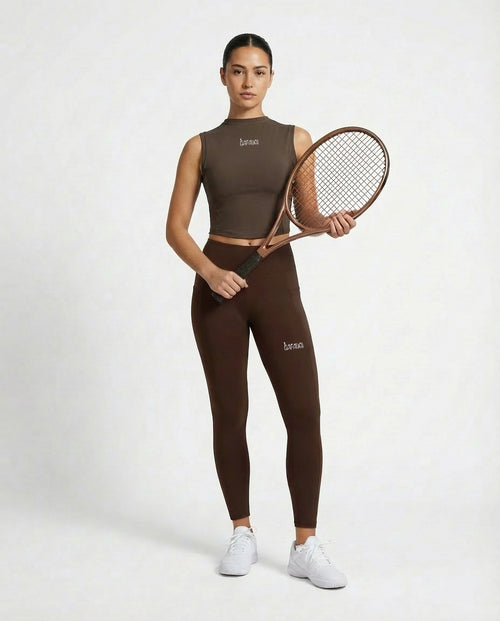Essential Leggings - Brown