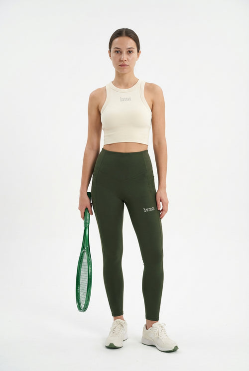Essential Leggings - Forest Green