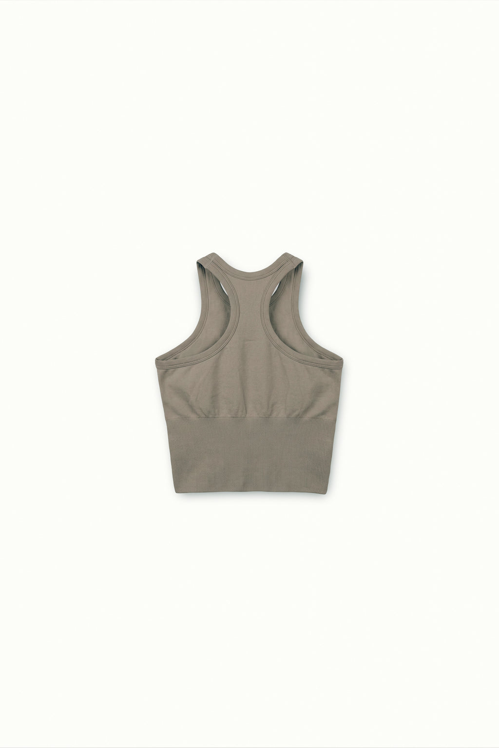 Seamless Compression Tank Top - Clay