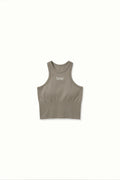 Seamless Compression Tank Top - Clay