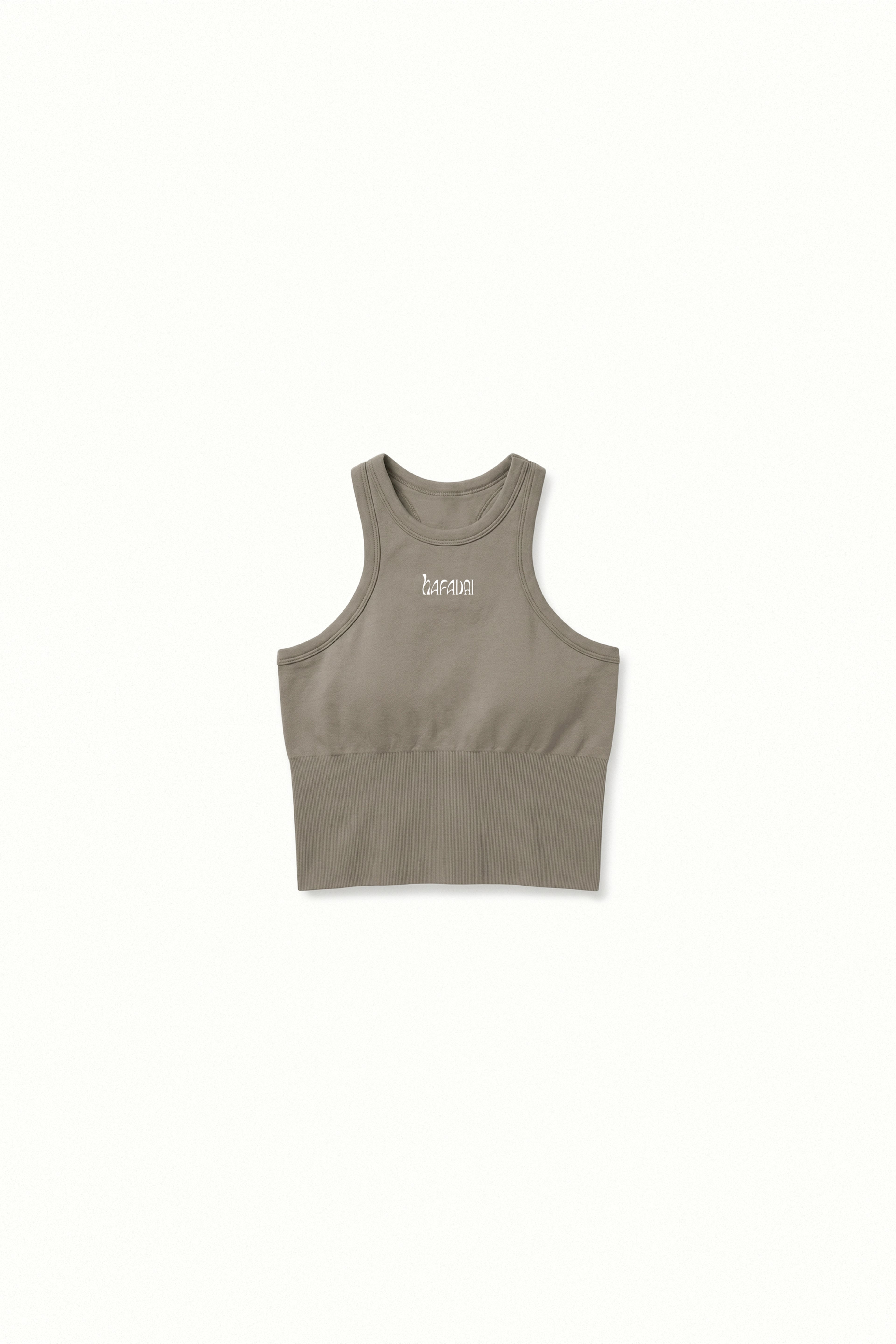 Seamless Compression Tank Top - Clay