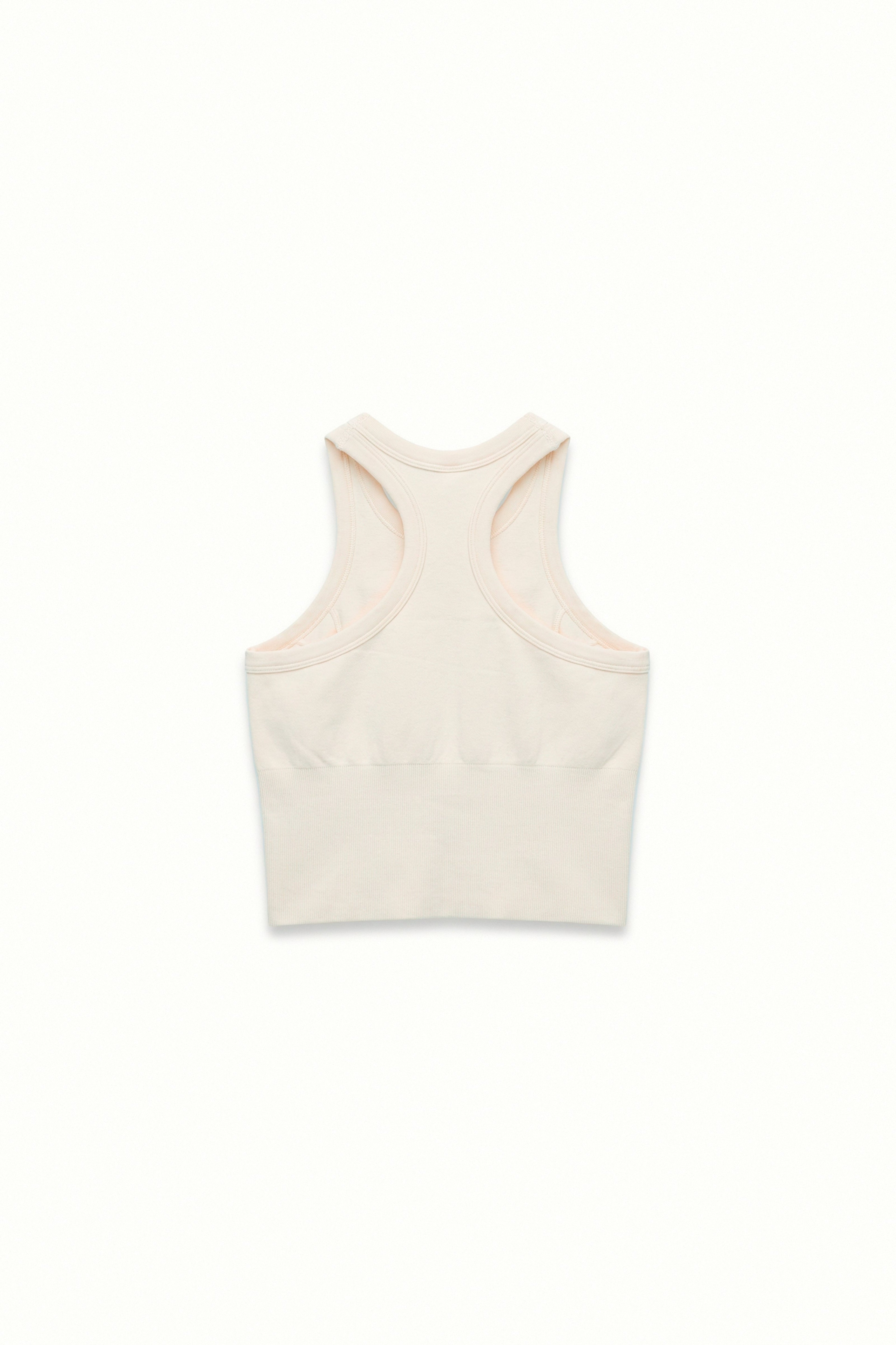 Seamless Compression Tank Top - Ivory – HAFADAI