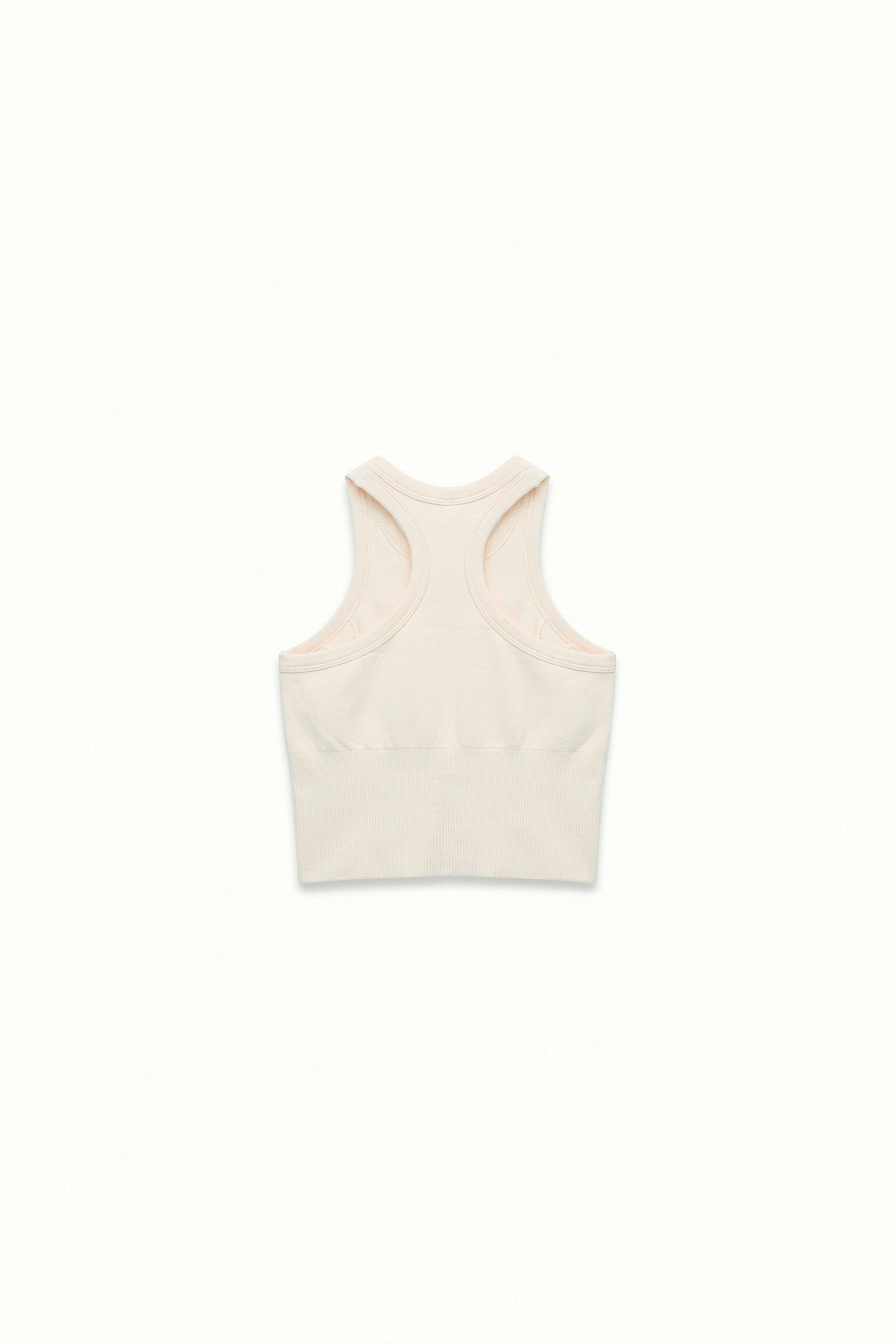 Seamless Compression Tank Top - Ivory
