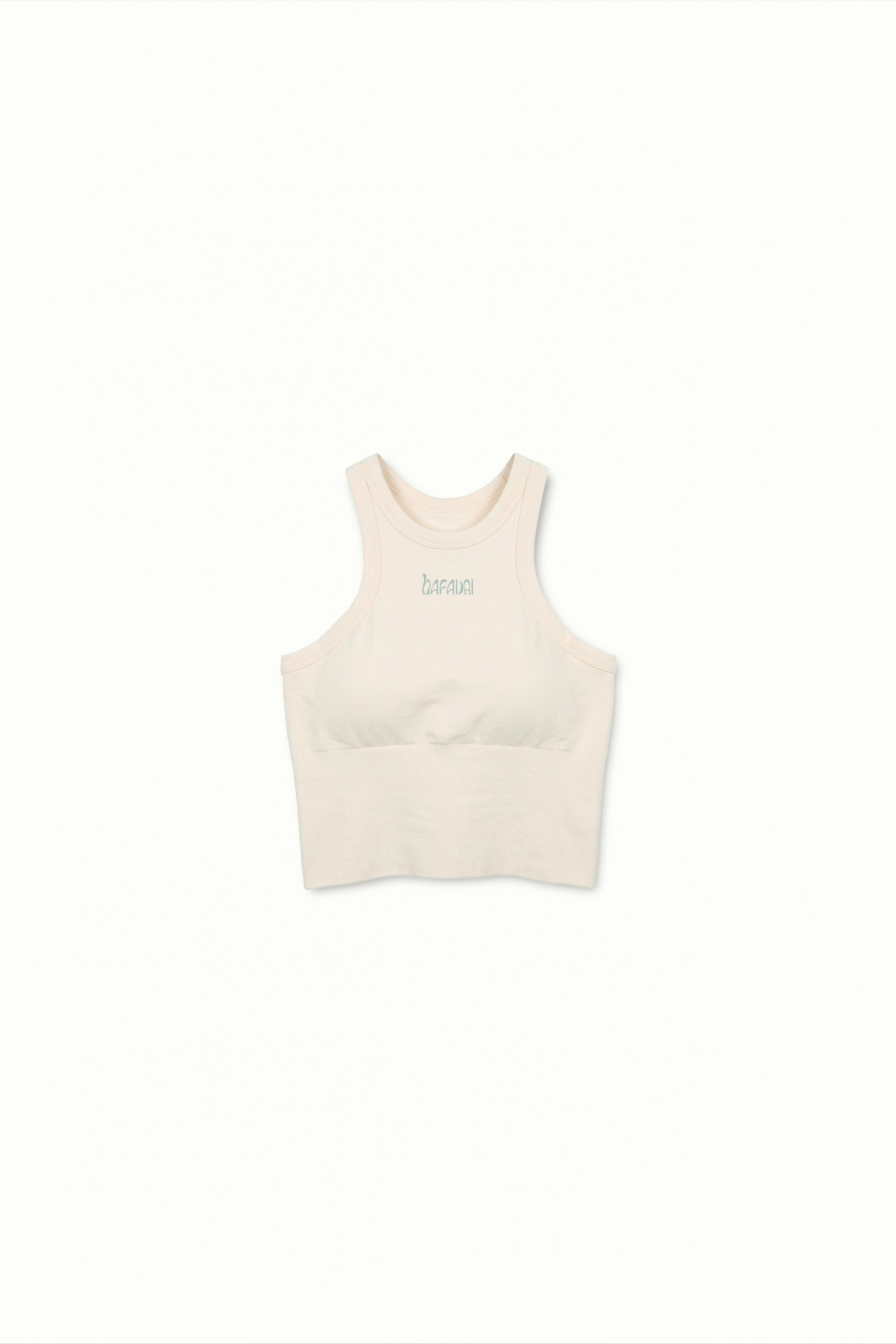 Seamless Compression Tank Top - Ivory