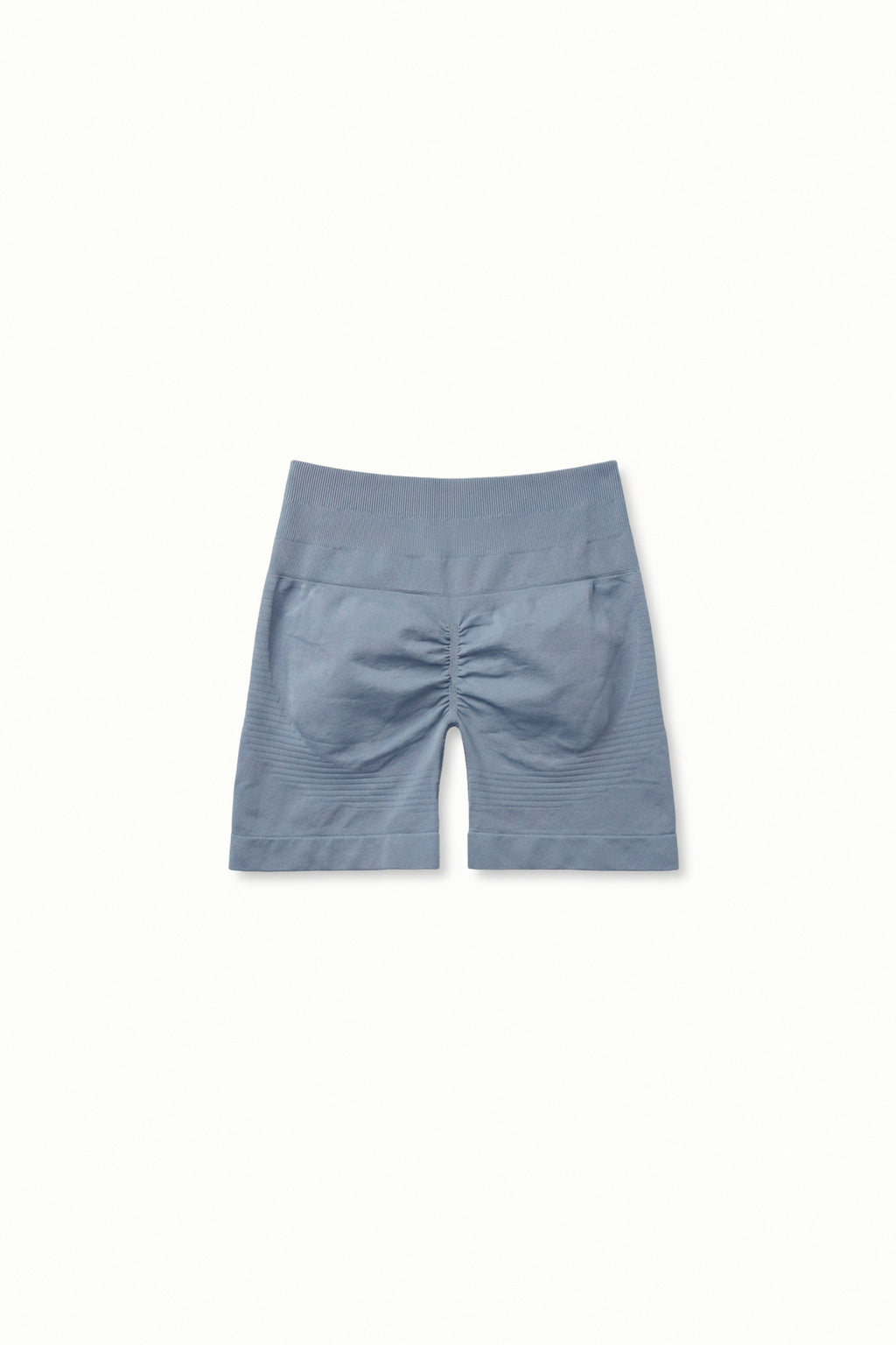 Blue shorts on a white background