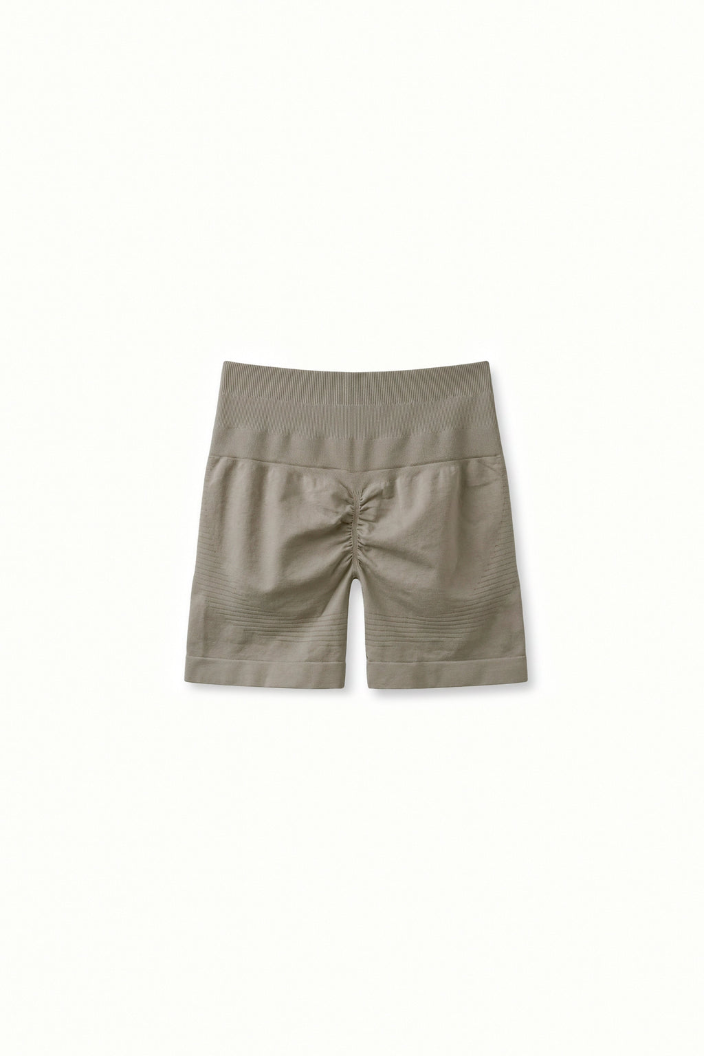 Brown shorts on a white background