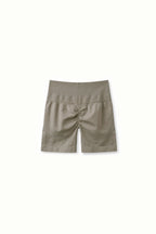 Brown shorts on a white background