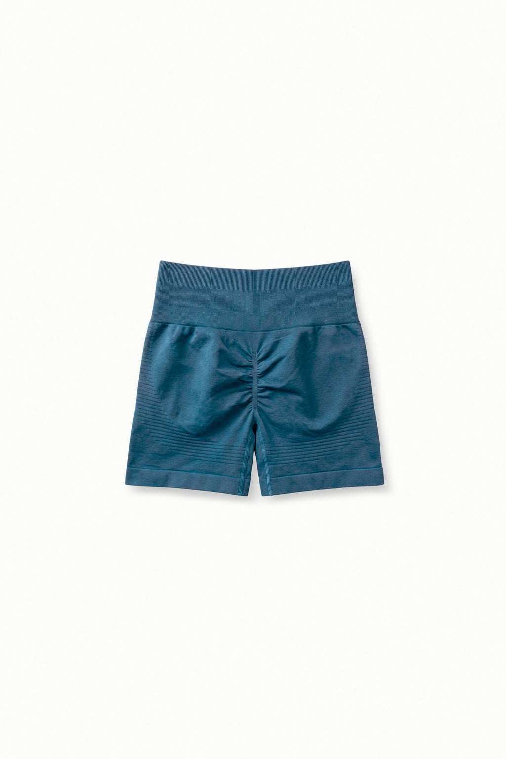 Blue shorts on a white background