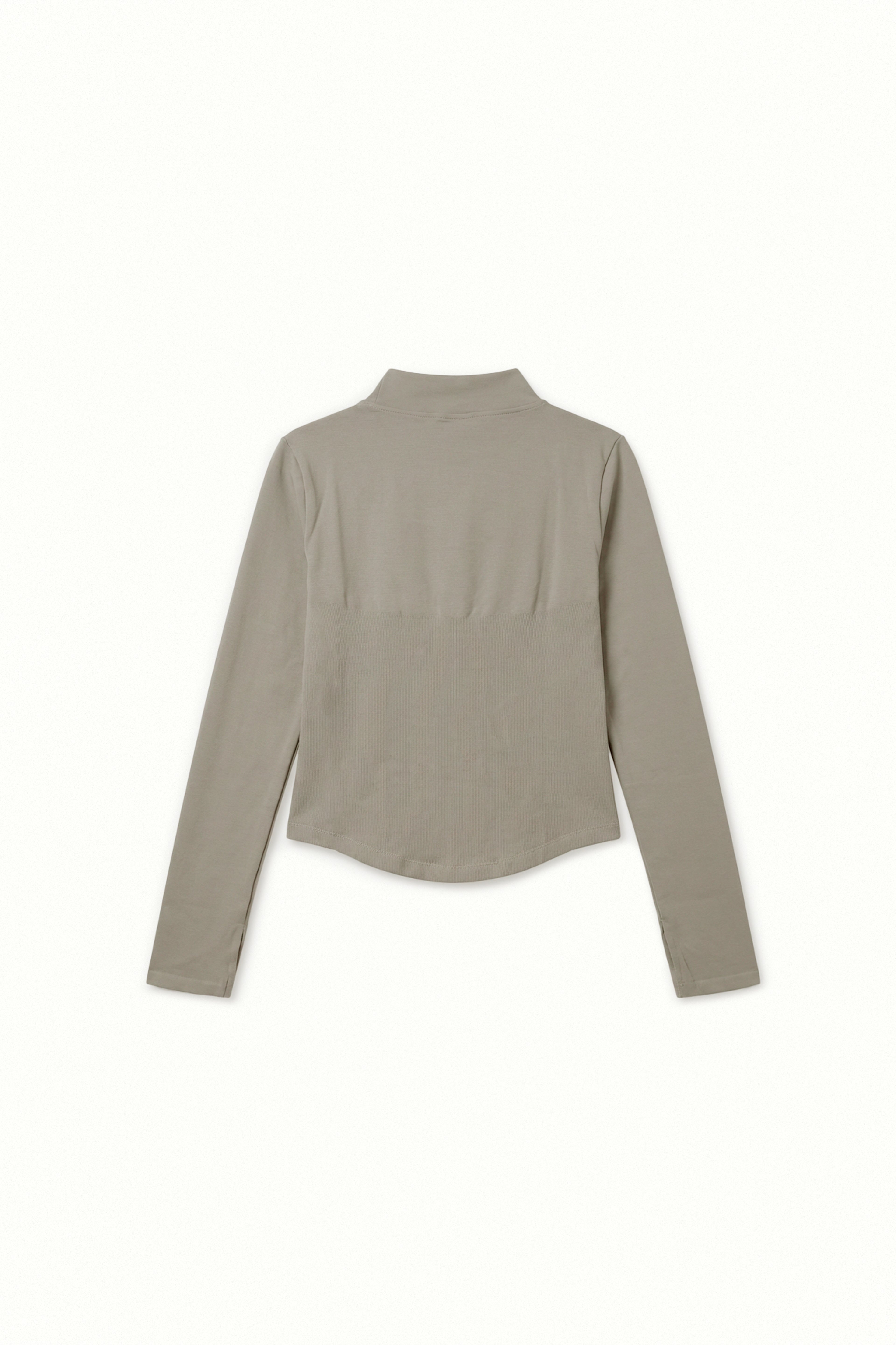 Seamless Sculpt Zip Jacket - Clay