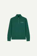 Classic Quarter Zip Sweatshirt - Field Green