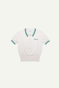 Classic Knit Polo - Off White