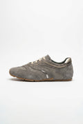 LEATHER LAB x HAFADAI || Pivot • Streamline Dual-concept Sneakers - Grey