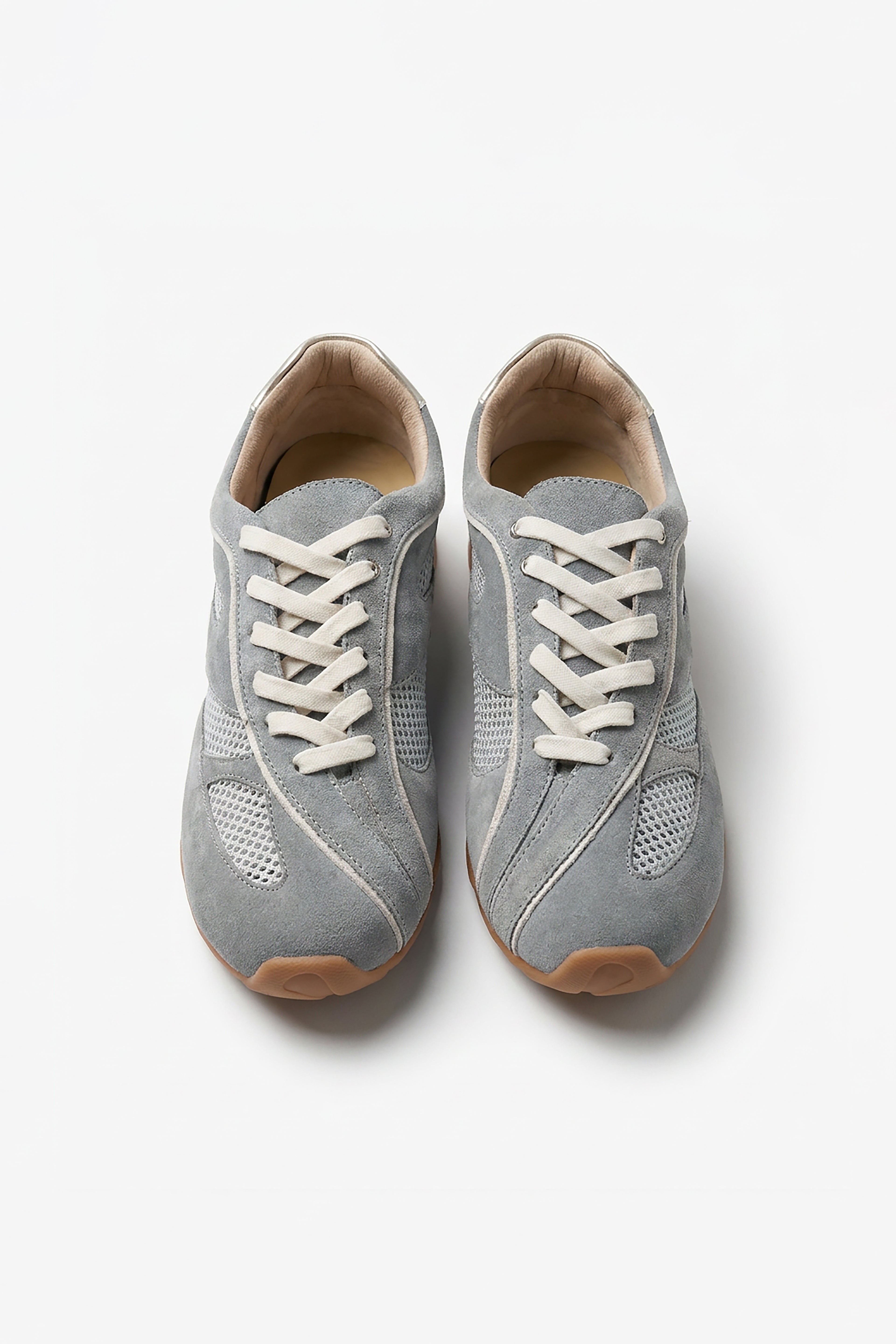 LEATHER LAB x HAFADAI || Pivot • Streamline Dual-concept Sneakers - Blue