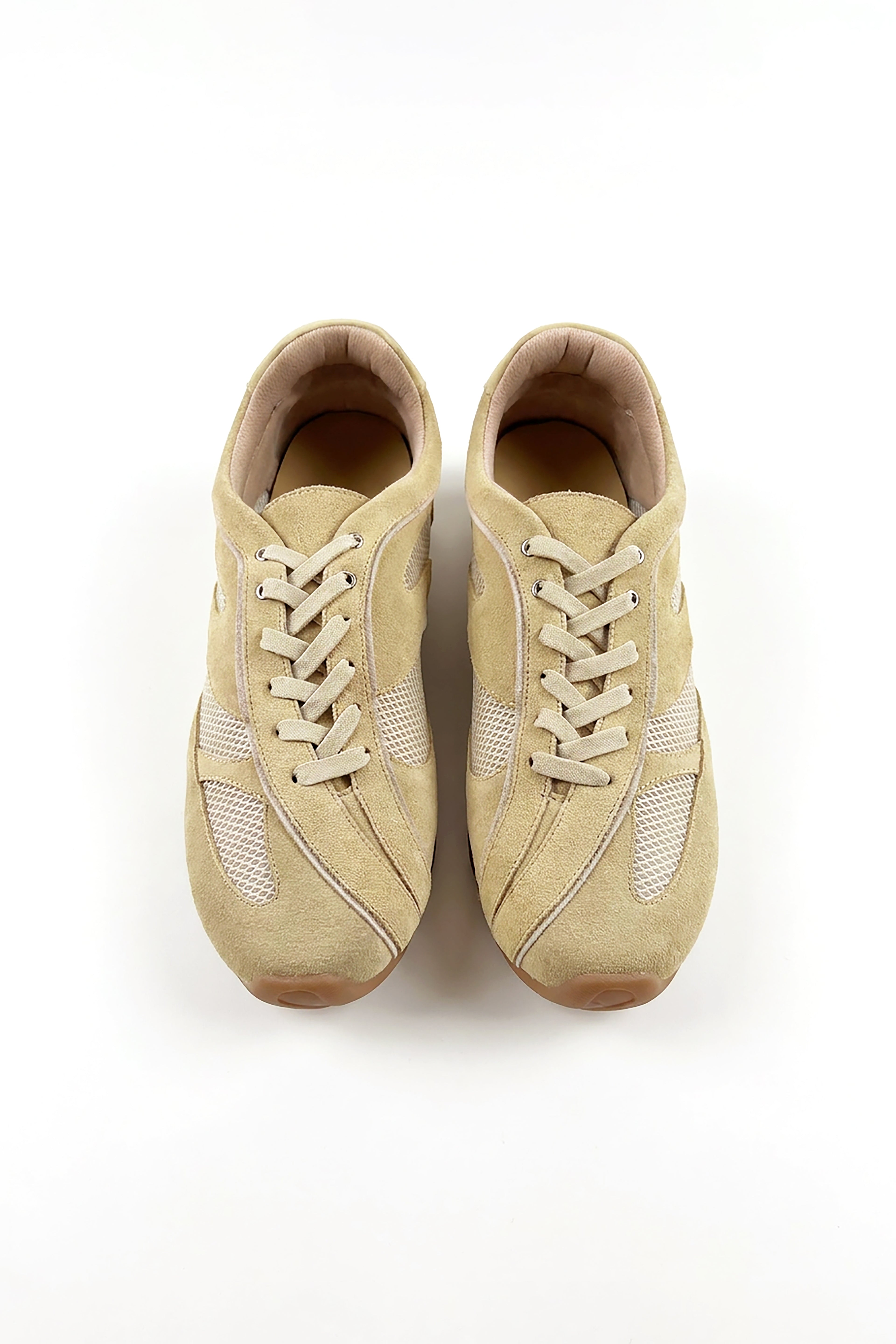 LEATHER LAB x HAFADAI || Pivot • Streamline Dual-concept Sneakers - Yellow