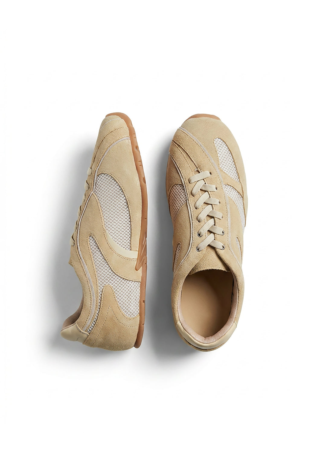 LEATHER LAB x HAFADAI || Pivot • Streamline Dual-concept Sneakers - Yellow