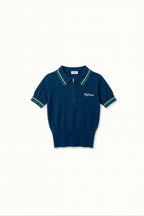 The Classic Polo - Navy/White/Field Green
