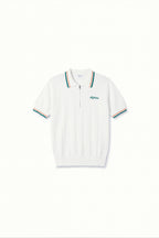 The Classic Polo - White/Clay/Field Green